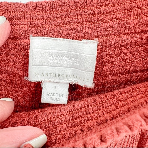 Anthropologie ett twa Harem Pants Boho Pull On Elastic Waist Women - Picture 3 of 5